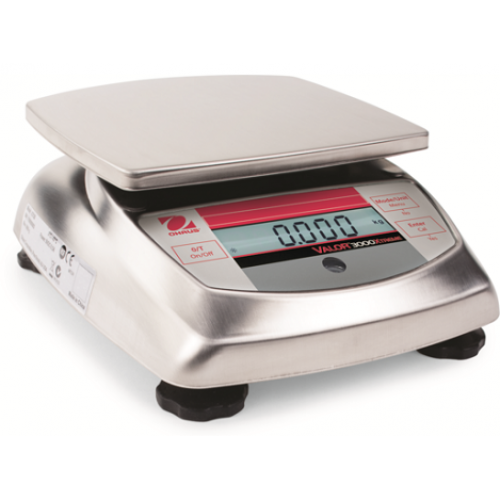 OHAUS Valor™ 3000 Xtreme Washdown Compact Bench Scale