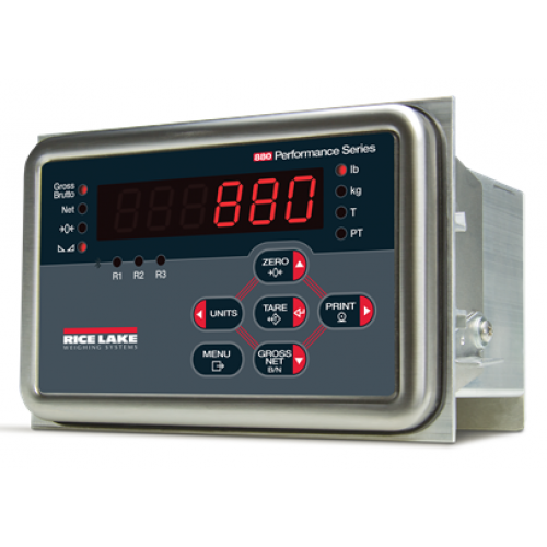 Rice Lake 880 Panel Mount Performance™ Series Programmable Indicator