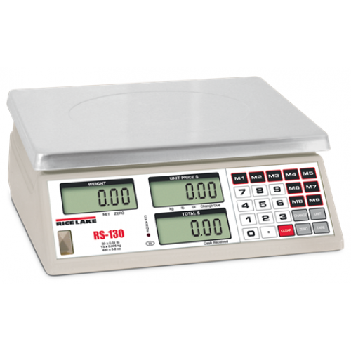 Rice Lake RS-130/RS-160 Price Computing Scales